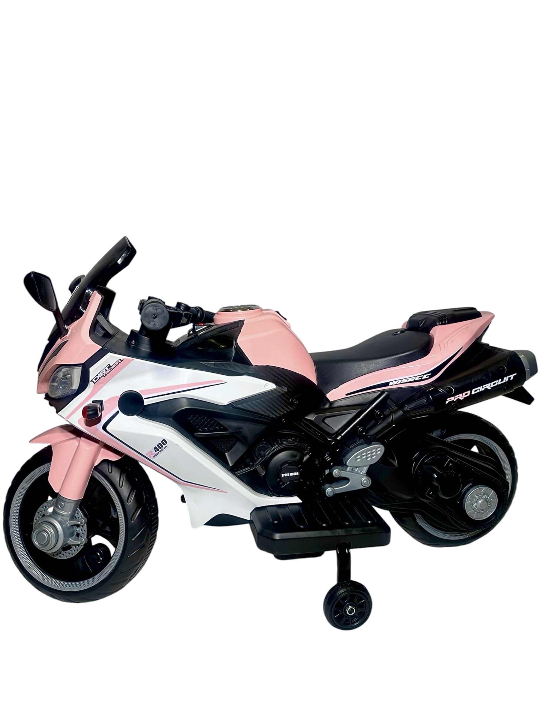 Children's Pink Battery-powered Ride-on Electric Motorcycle. Children's Pink Battery-powered Ride-on Electric Motorcycle. - Image 1