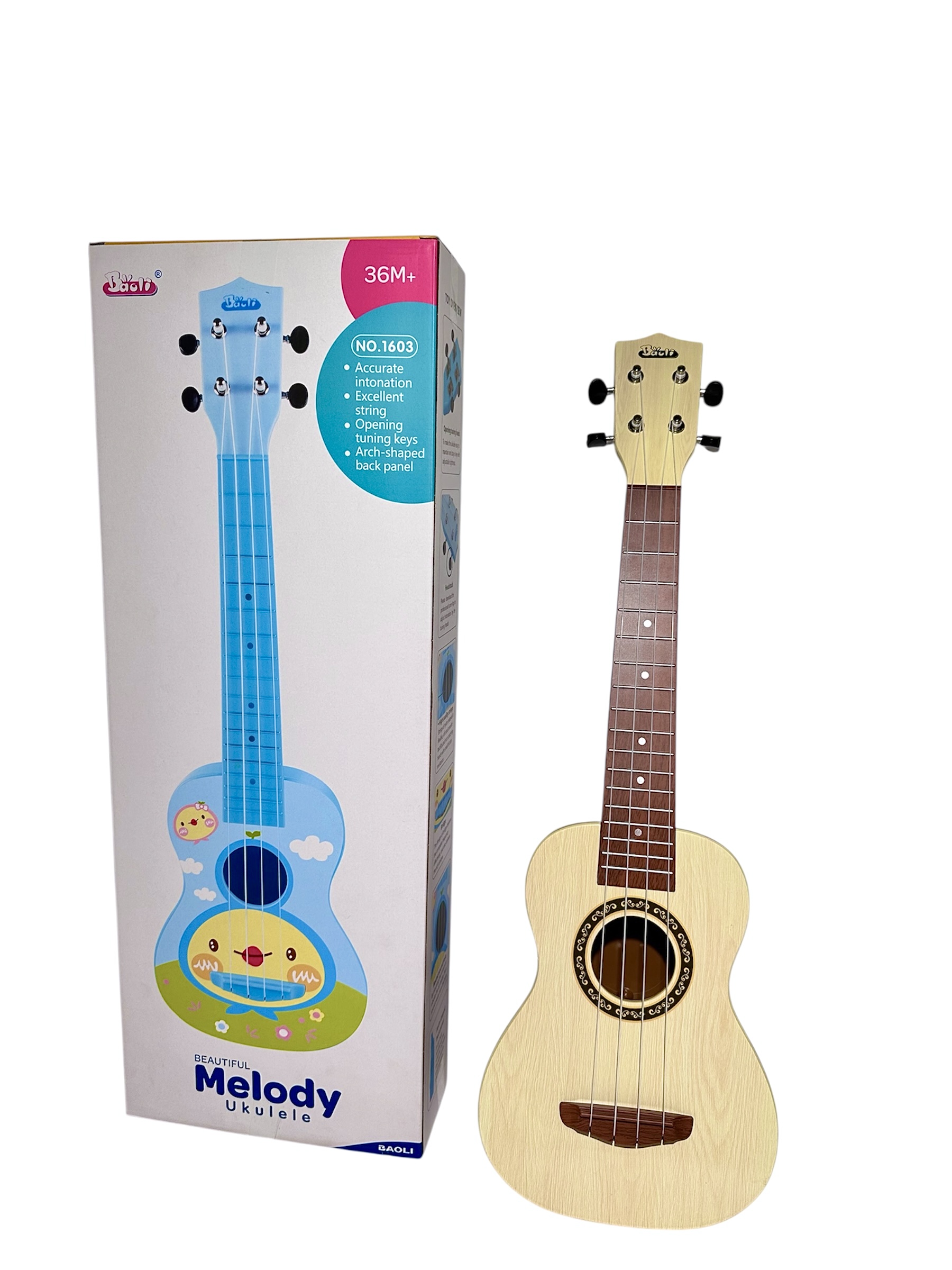 baoli-beautiful-melody-ukulele Baoli Beautiful Melody Ukulele (model NO.1603) - Image 1