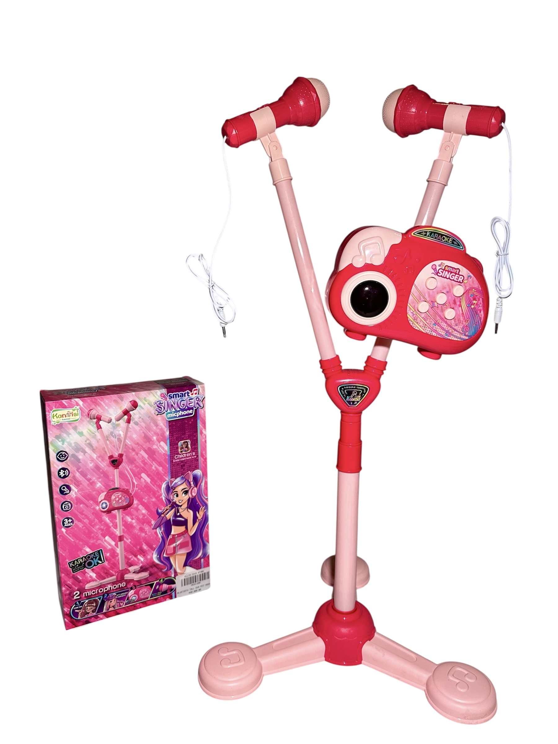 kanisi-Bluetooth-Double-Karaoke-Set Kanisi Bluetooth Double Karaoke Set - Image 1